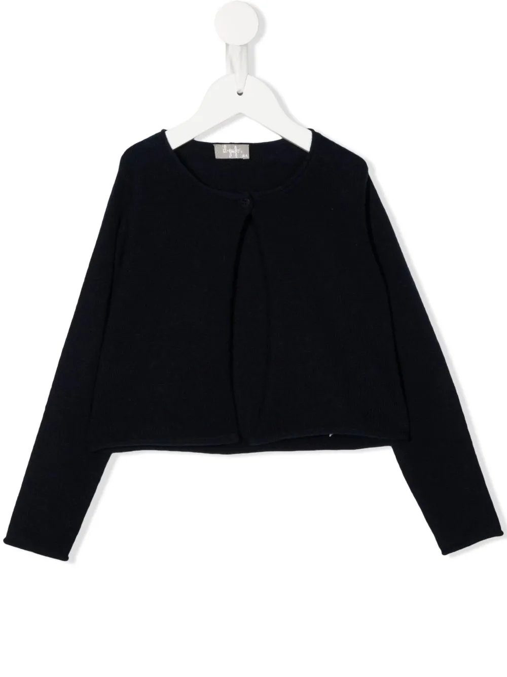 Пуловер с круглым вырезом Il Gufo, синий 
Пуловер с круглым вырезом Il Gufo, синий