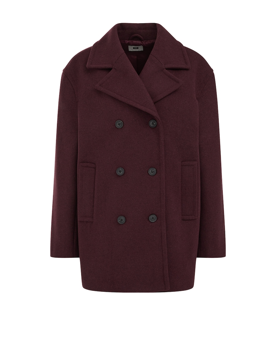 Пальто межсезонное WE Fashion, баклажановый
Пальто межсезонное WE Fashion, баклажановый