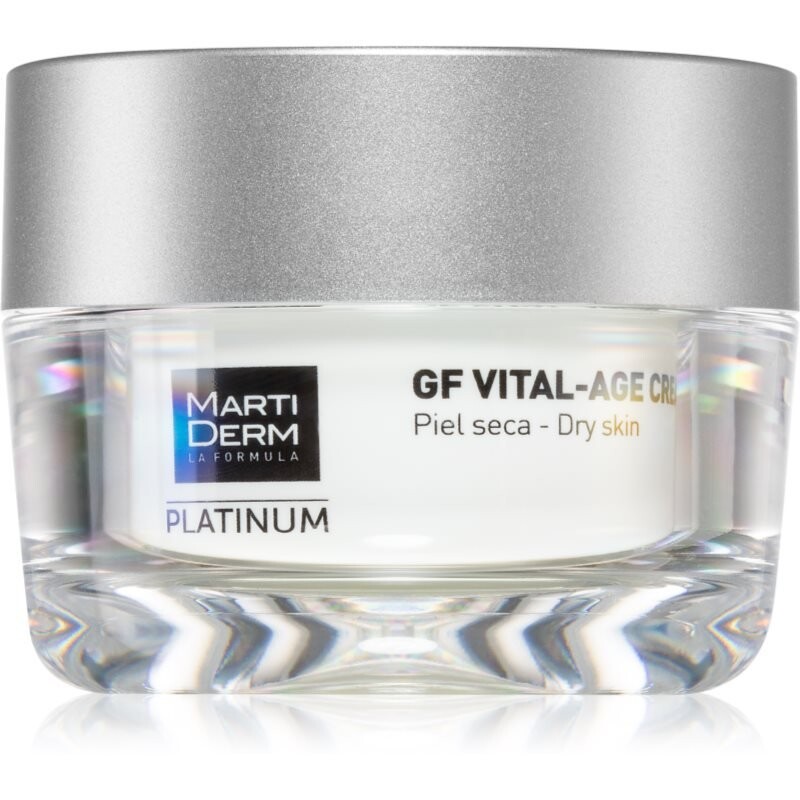 MartiDerm Platinum GF Vital-Age восстанавливающий крем для лица для сухой кожи 50 мл
MartiDerm Platinum GF Vital-Age восстанавливающий крем для лица для сухой кожи 50 мл