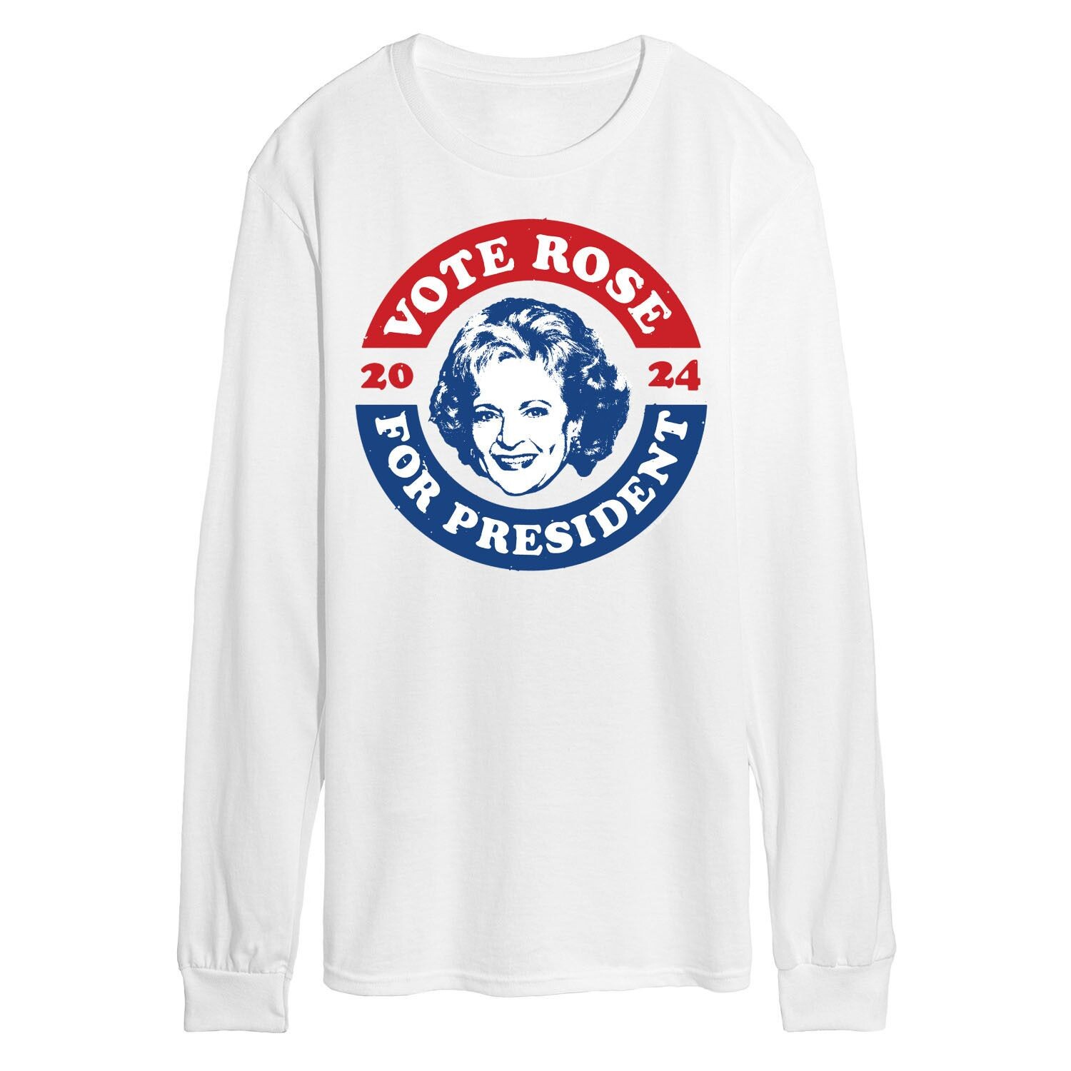 Мужская футболка Golden Girls President Rose с длинными рукавами Licensed Character
Мужская футболка Golden Girls President Rose с длинными рукавами Licensed Character