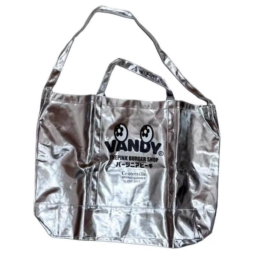 Vandy The Pink Глянцевая кожаная сумка унисекс серебристая, Silver
Vandy The Pink Глянцевая кожаная сумка унисекс серебристая, Silver