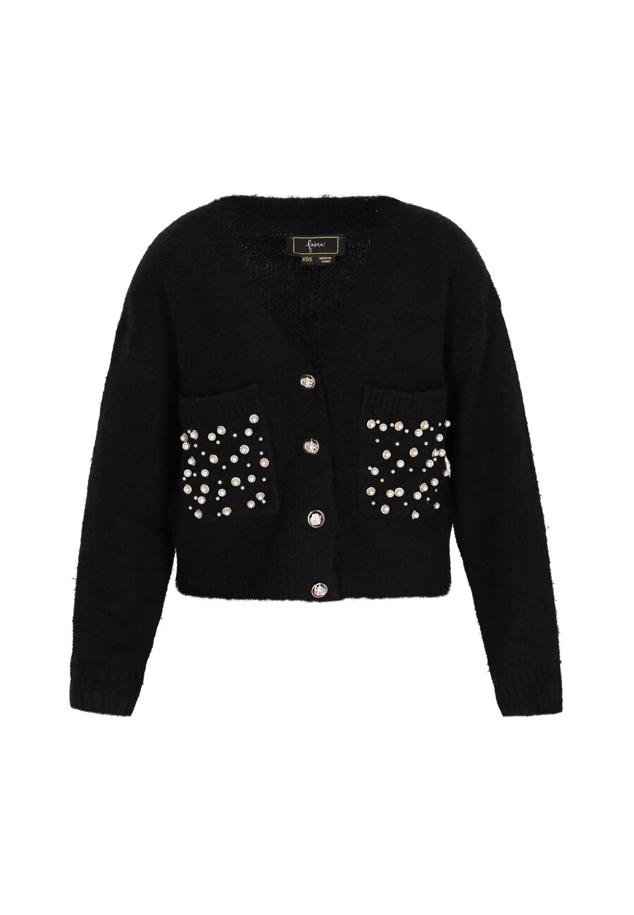 Вязаный кардиган faina, черный
Вязаный кардиган faina, черный