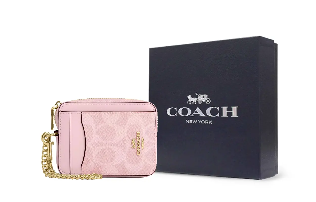 COACH Мини картхолдер из текстиля с покрытием женский розовый
COACH Мини картхолдер из текстиля с покрытием женский розовый