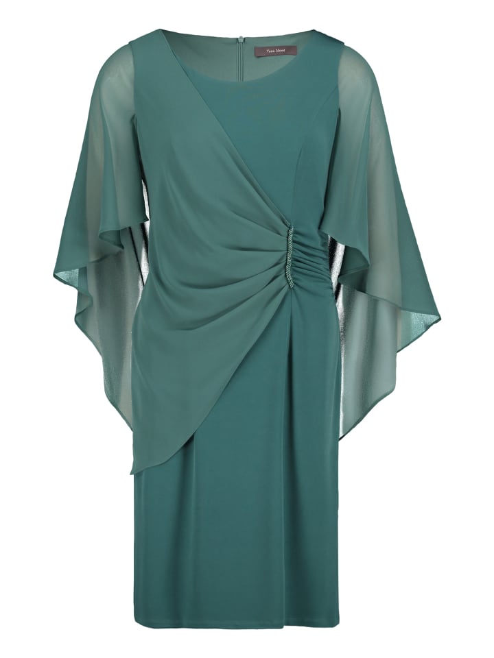 Vera Mont Коктейльное платье с драпировкой, темно-изумрудного цвета
Vera Mont Коктейльное платье с драпировкой, темно-изумрудного цвета