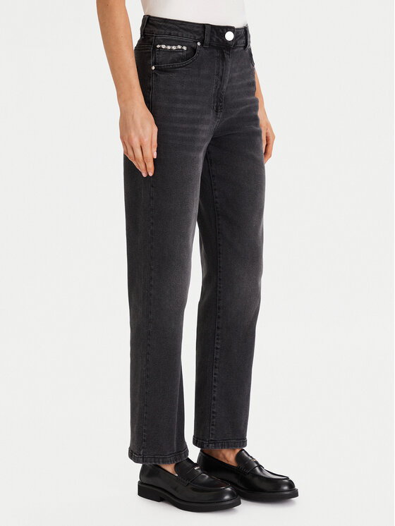 Джинсы wide leg 252-PNICE Morgan, черный
Джинсы wide leg 252-PNICE Morgan, черный