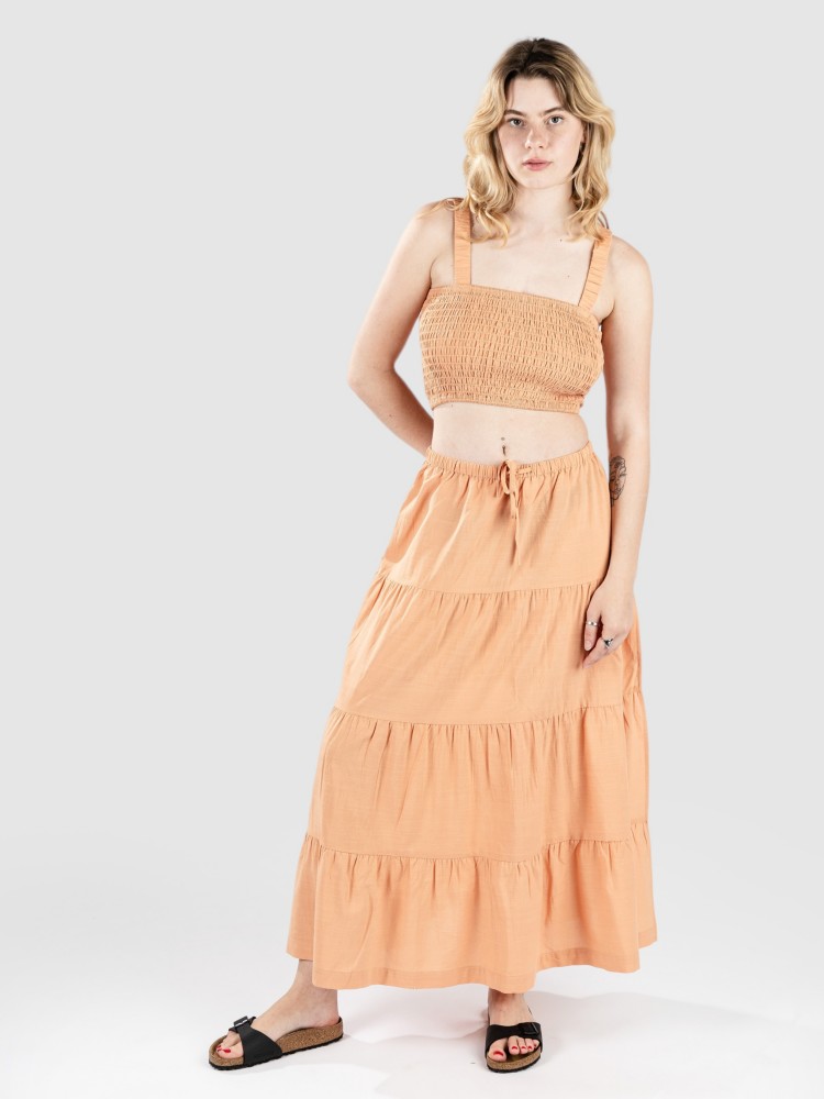 Топ танк Rhythm Sammy Smocked Tank Top, peach
Топ танк Rhythm Sammy Smocked Tank Top, peach