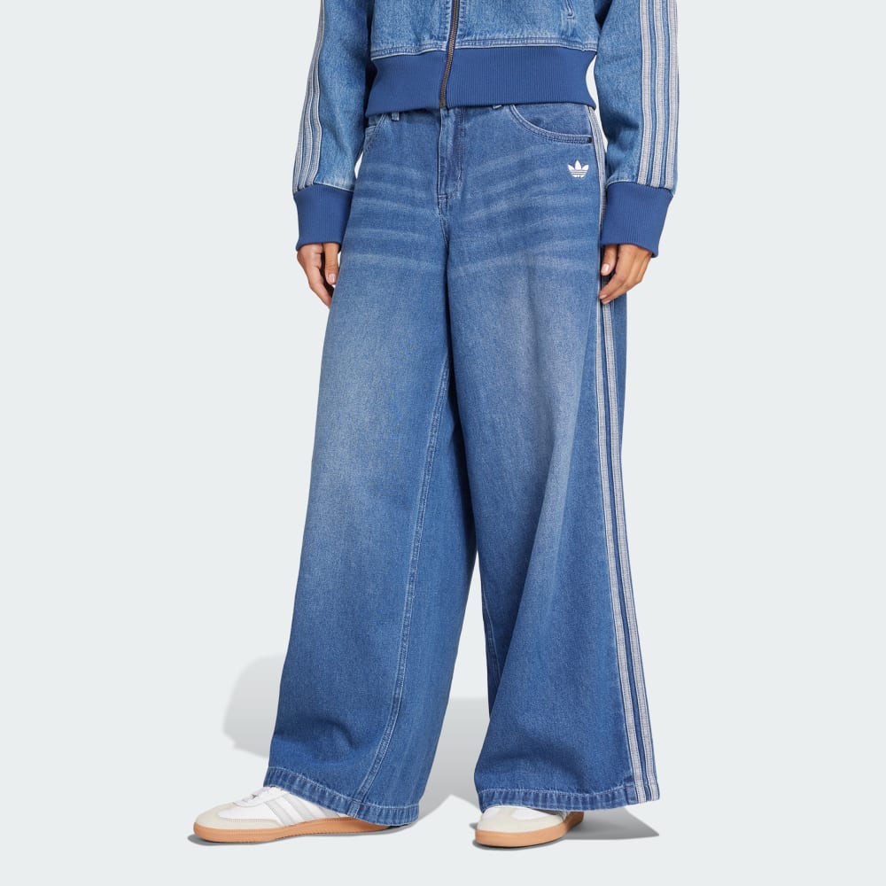 Спортивные брюки Adidas Adicolor Denim Adilenium Pant, цвет Indigo Denim 
Спортивные брюки Adidas Adicolor Denim Adilenium Pant, цвет Indigo Denim
