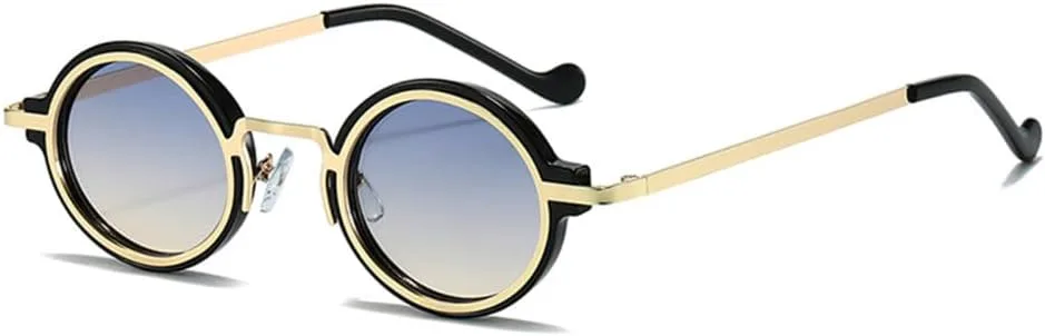 Маленькие овальные солнцезащитные очки для женщин с градиентным переходом цвета, модные панк-очки для мужчин, солнцезащитные очки UV400 MTZJH, Golden Blue Tea
Маленькие овальные солнцезащитные очки для женщин с градиентным переходом цвета, модные панк-очки для мужчин, солнцезащитные очки UV400 MTZJH, Golden Blue Tea