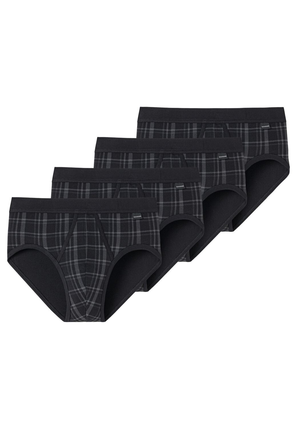 Трусы Schiesser/Unterhose Original Classics Feinripp, черный 
Трусы Schiesser/Unterhose Original Classics Feinripp, черный