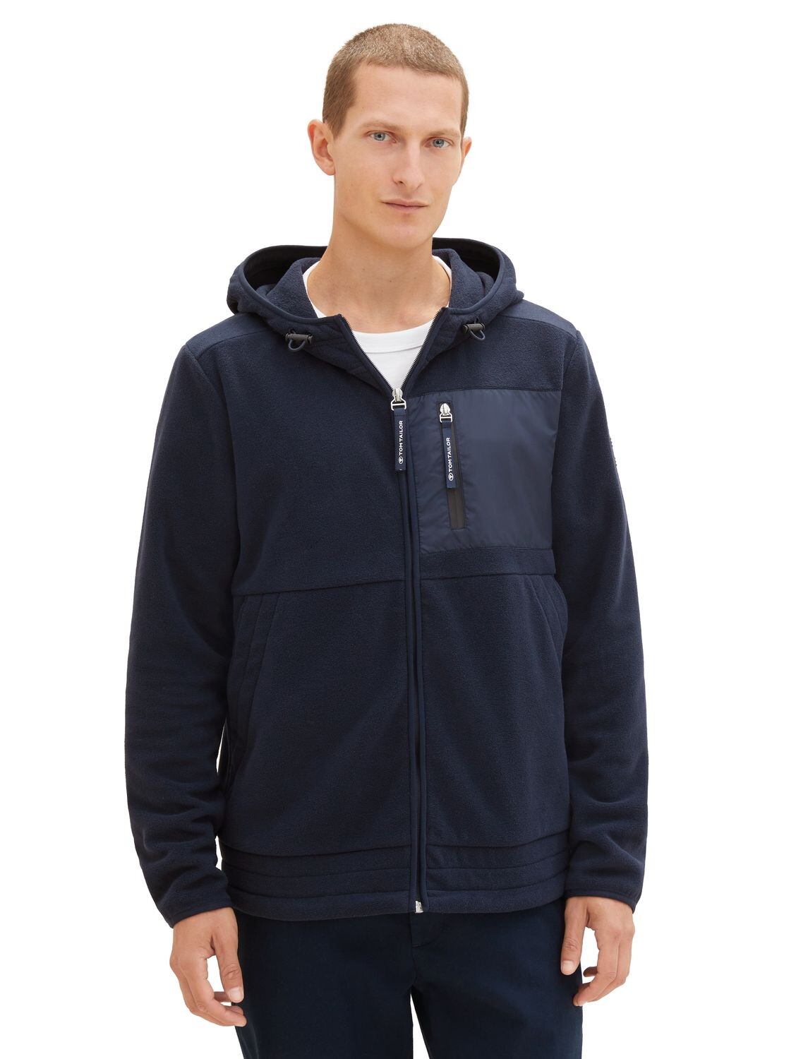 Толстовка Tom Tailor CUTLINE FLEECE, синий
Толстовка Tom Tailor CUTLINE FLEECE, синий