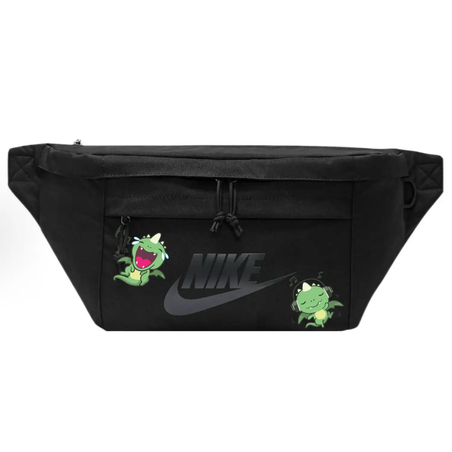 Тканевая поясная сумка Regular Unisex черная Nike, Little Dinosaur
Тканевая поясная сумка Regular Unisex черная Nike, Little Dinosaur