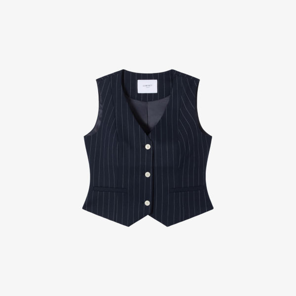 Жилет Lk Bennett Белла в полоску, синий
Жилет Lk Bennett Белла в полоску, синий