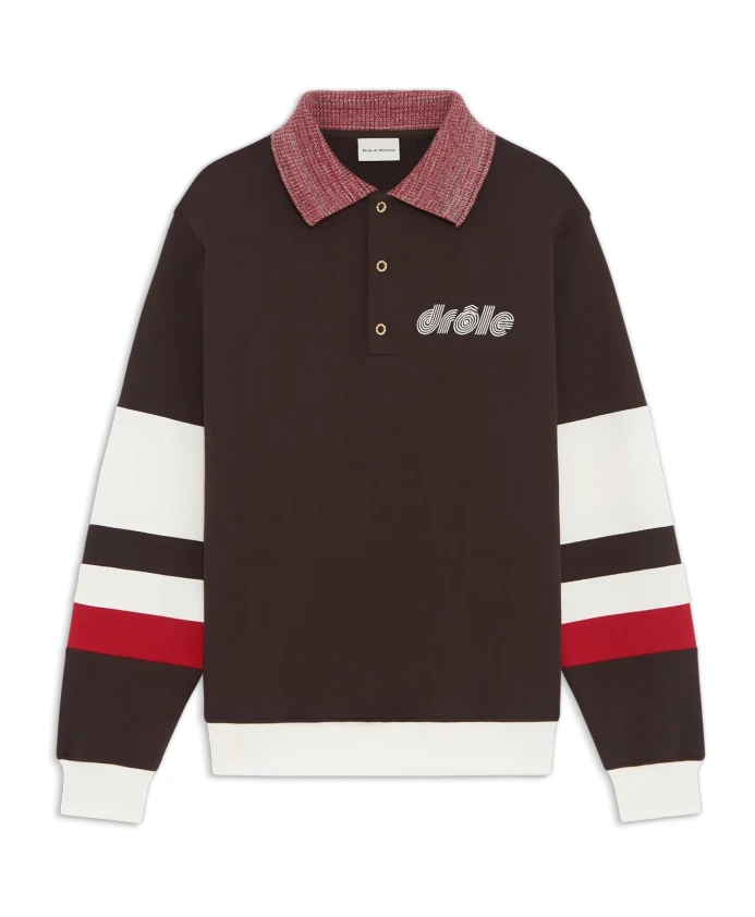 Ле поло спорт Drole De Monsieur, коричневый
Ле поло спорт Drole De Monsieur, коричневый