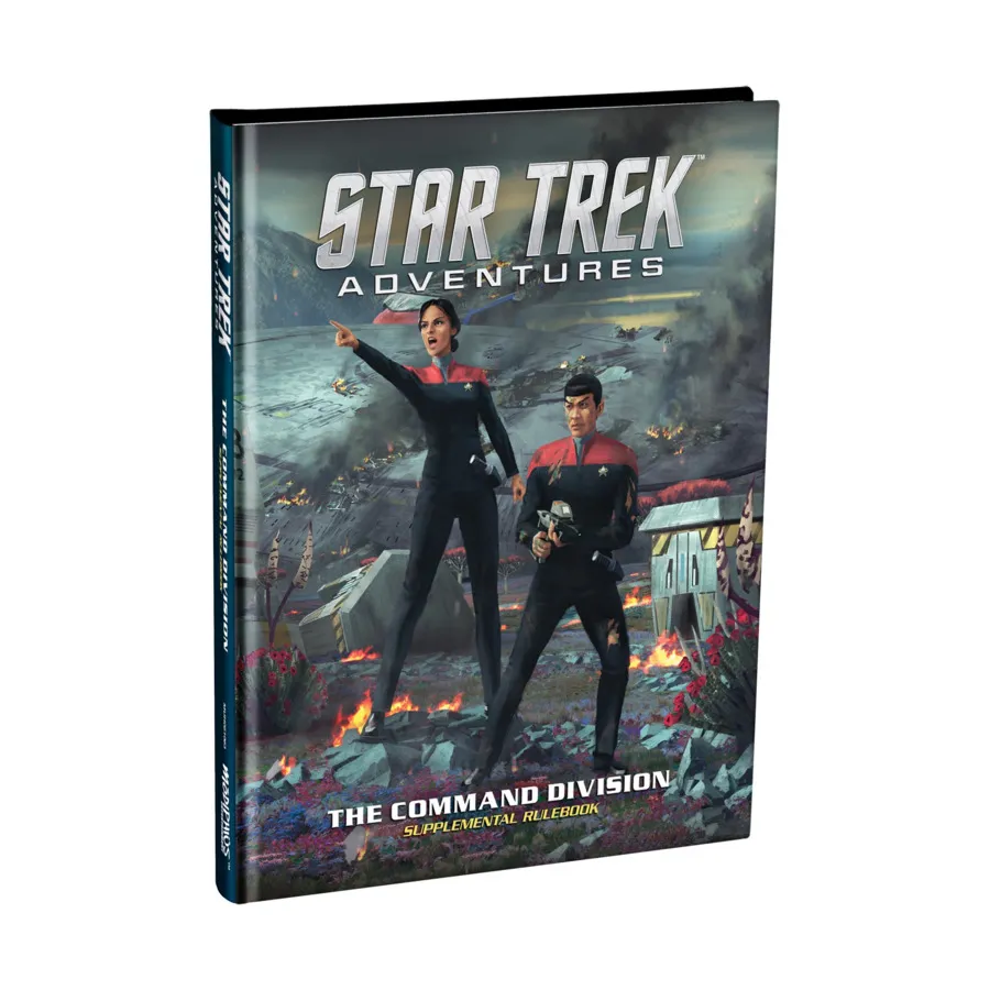 Command Division Supplement Rulebook, Star Trek Adventures (Modiphius Entertainment), твердый переплет
Command Division Supplement Rulebook, Star Trek Adventures (Modiphius Entertainment), твердый переплет