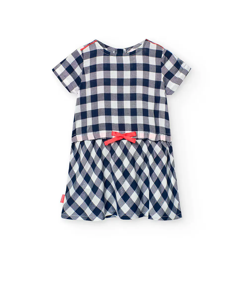 Платье в клетку для девочки с декоративным бантом Boboli, темно-синий
Платье в клетку для девочки с декоративным бантом Boboli, темно-синий