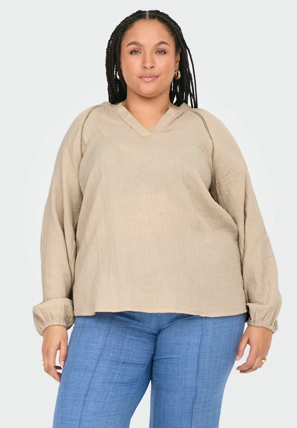 Блуза CARTHYRA ONLY Carmakoma, бежевый
Блуза CARTHYRA ONLY Carmakoma, бежевый