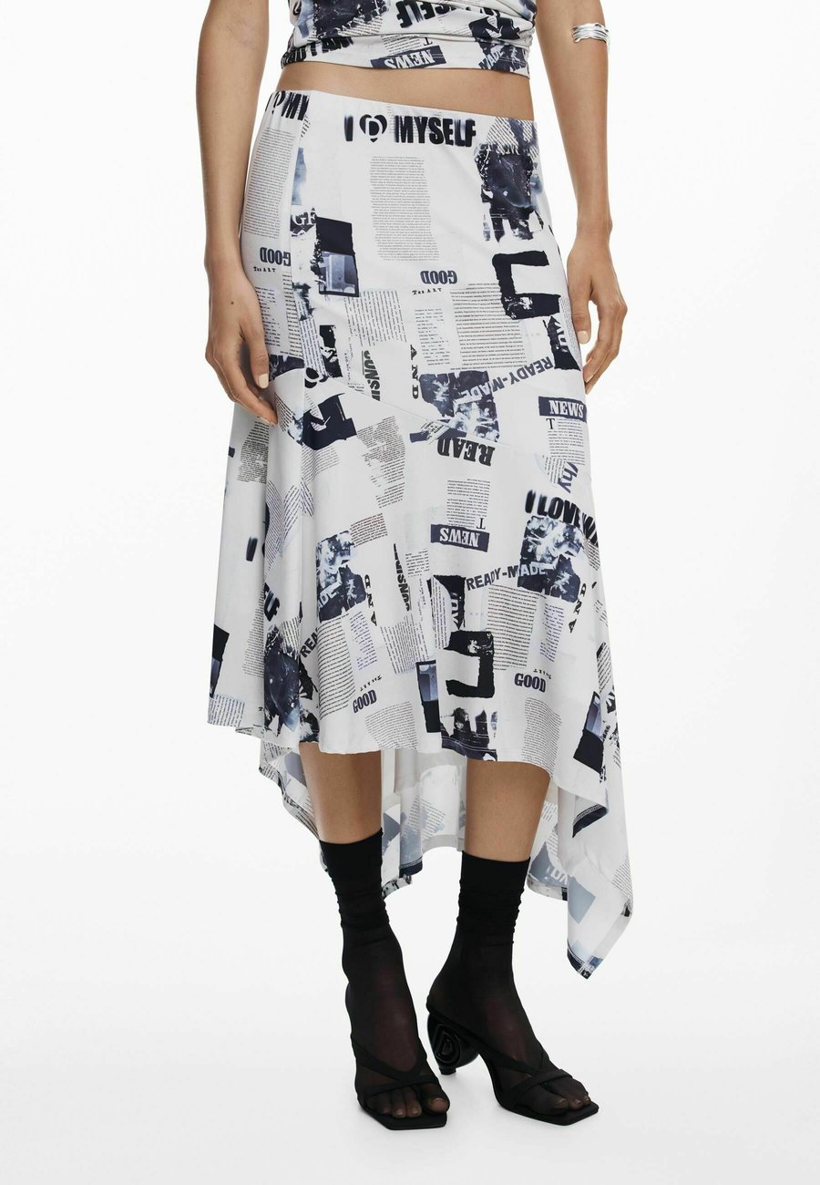 Юбка Desigual NEWSPAPER ASYMMETRICAL , White
Юбка Desigual NEWSPAPER ASYMMETRICAL , White