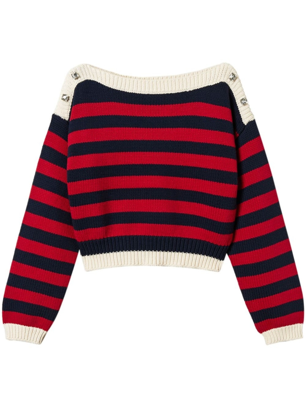 TWINSET джемпер в полоску, красный
TWINSET джемпер в полоску, красный