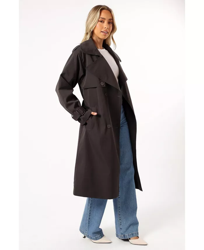 Женский тренчкот Billy Button Front Petal and Pup, серый
Женский тренчкот Billy Button Front Petal and Pup, серый