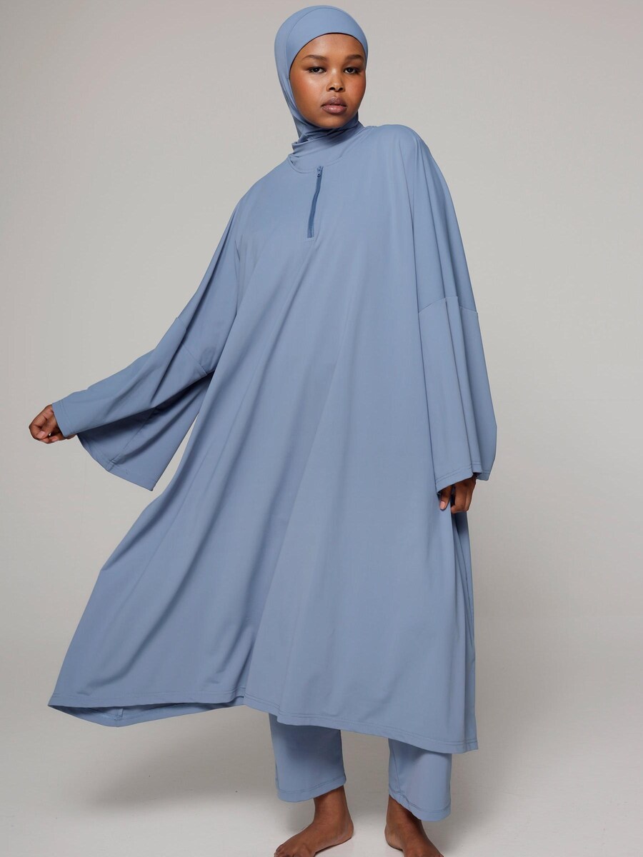 Платье-купальник с футболкой SIYA Swimwear Cover-up, дымчато-синий
Платье-купальник с футболкой SIYA Swimwear Cover-up, дымчато-синий