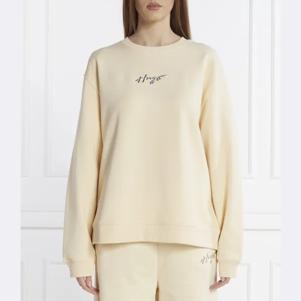 Толстовка оверсайз Classic Crew_1 Hugo, бежевый
Толстовка оверсайз Classic Crew_1 Hugo, бежевый