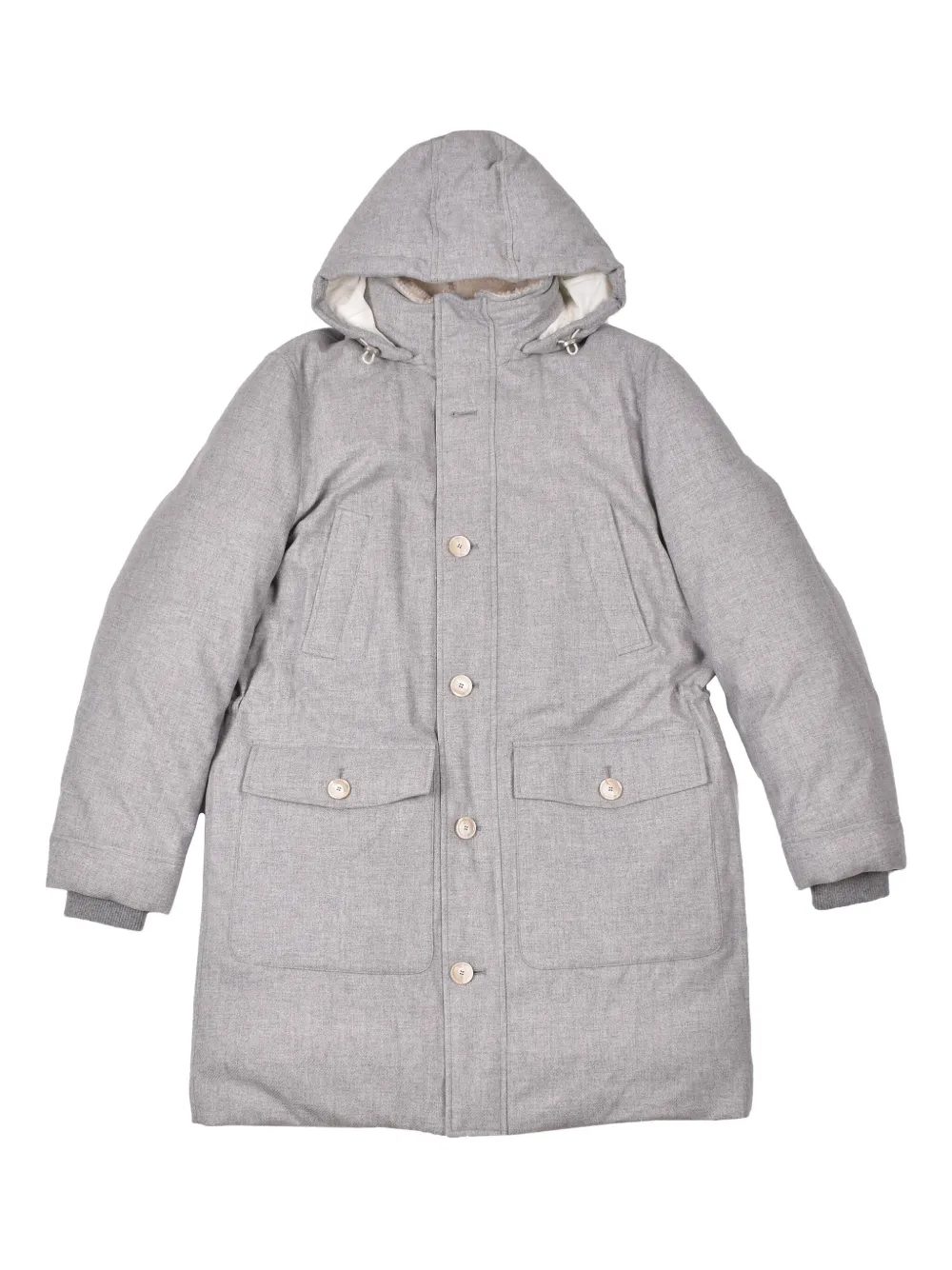 Куртка на пуговицах с капюшоном Brunello Cucinelli, серый
Куртка на пуговицах с капюшоном Brunello Cucinelli, серый
