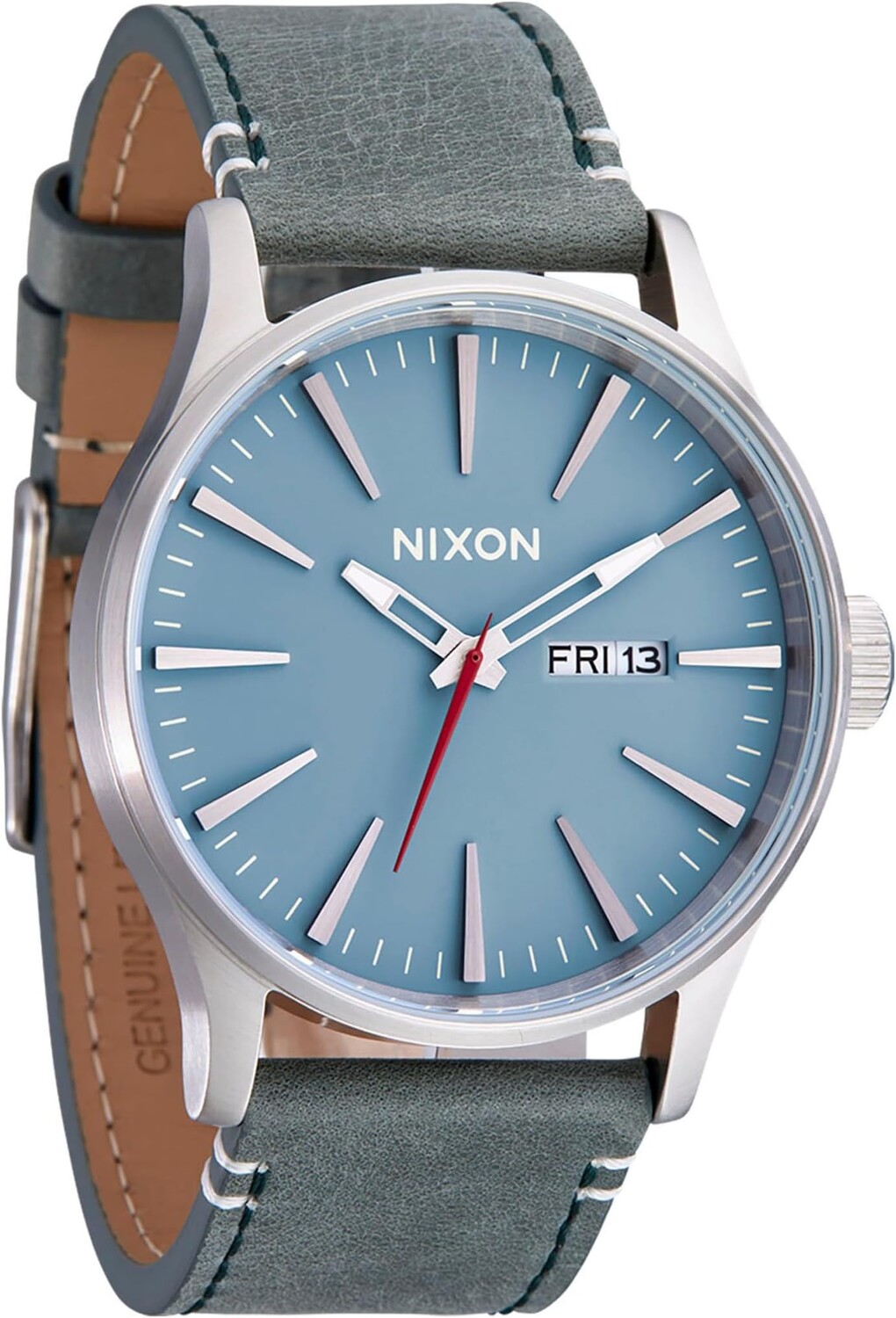 Часы Sentry Leather Nixon, цвет Silver/Dusty Blue/Dark Forest
Часы Sentry Leather Nixon, цвет Silver/Dusty Blue/Dark Forest