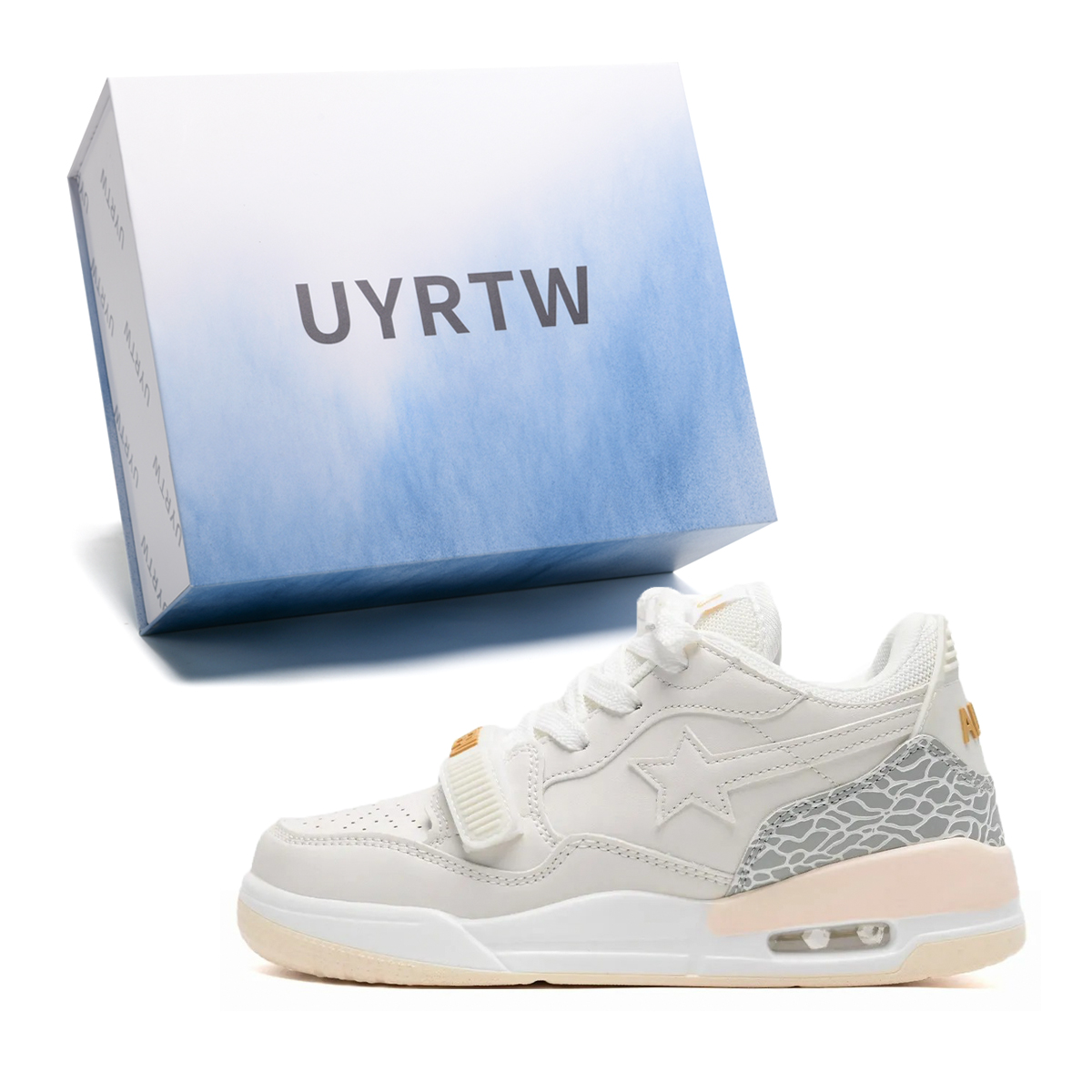 UYRTW Антискользящие и износостойкие легкие повседневные туфли на низком ходу с эффектом увеличения роста унисекс молочно-белые, цвет Milk White
UYRTW Антискользящие и износостойкие легкие повседневные туфли на низком ходу с эффектом увеличения роста унисекс молочно-белые, цвет Milk White