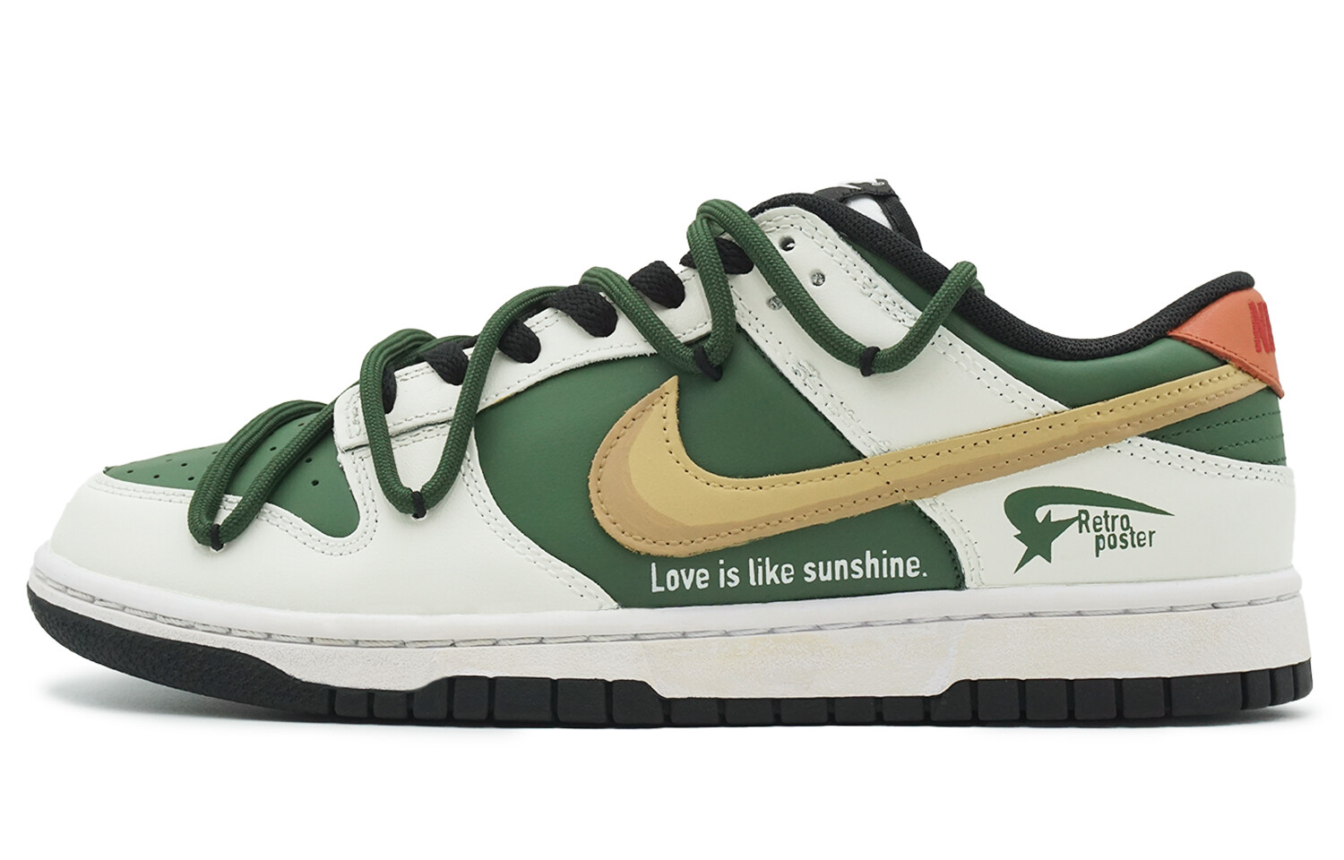 Кроссовки Nike Dunk Skateboarding Shoes Women's Low-top Green/yellow/red, зеленый
Кроссовки Nike Dunk Skateboarding Shoes Women's Low-top Green/yellow/red, зеленый