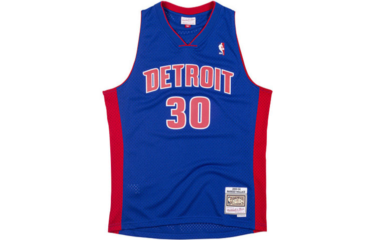 Rasheed Wallace 2003/04 NBA Detroit Pistons swingman майка Mitchell Ness, синий
Rasheed Wallace 2003/04 NBA Detroit Pistons swingman майка Mitchell Ness, синий