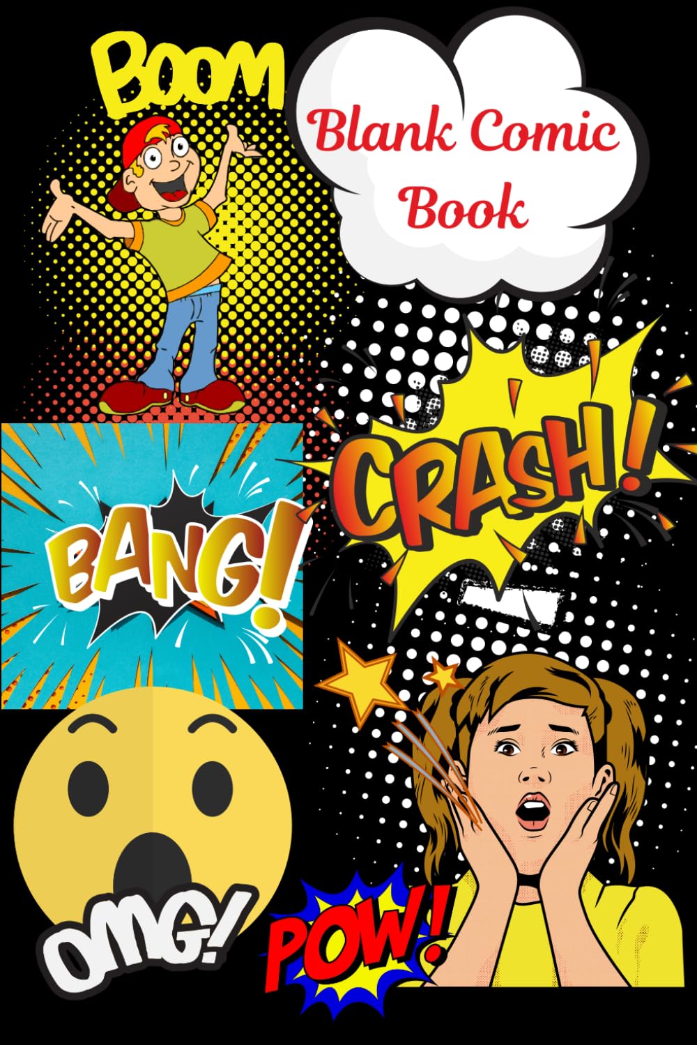 Blank Comic Book : Create Your Own Adventure With this book to Create for Endless Stories With A Big Variety Of Templates. Great For Kids, Teens, And Adults (Independently published)
Blank Comic Book : Create Your Own Adventure With this book to Create for Endless Stories With A Big Variety Of Templates. Great For Kids, Teens, And Adults (Independently published)