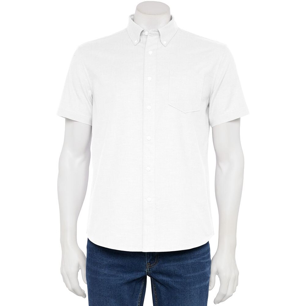 Мужская адаптивная рубашка идеальной длины с короткими рукавами Sonoma Goods For Life, белый
Мужская адаптивная рубашка идеальной длины с короткими рукавами Sonoma Goods For Life, белый