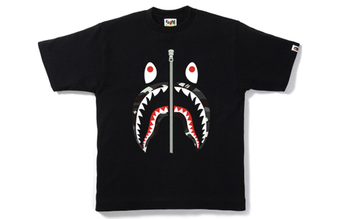 Футболка Shark Series унисекс A Bathing Ape, черный 
Футболка Shark Series унисекс A Bathing Ape, черный