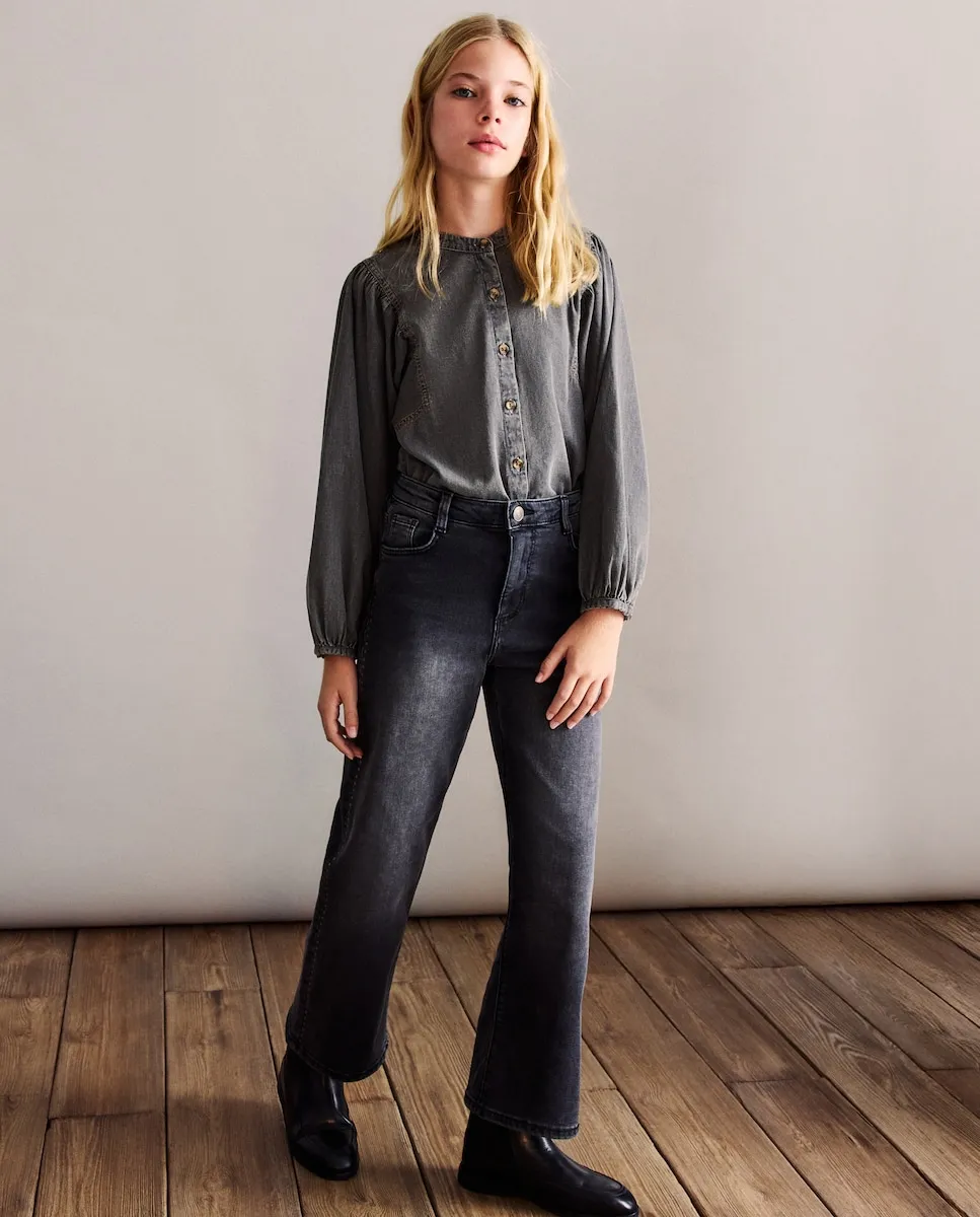 Джинсовые брюки для девочек с заклепками Coconut El Corte Inglés, антрацитовый
Джинсовые брюки для девочек с заклепками Coconut El Corte Inglés, антрацитовый