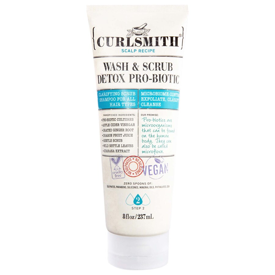 Очищающий детокс-шампунь Wash & Scrub Curlsmith, 8 oz /237 mL
Очищающий детокс-шампунь Wash & Scrub Curlsmith, 8 oz /237 mL