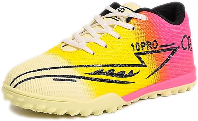 Футбольные бутсы для искусственного газона, спортивные тренировочные бутсы оранжевого, белого, черного, синего, желтого и розового цветов с градиентным рисунком Generic
Футбольные бутсы для искусственного газона, спортивные тренировочные бутсы оранжевого, белого, черного, синего, желтого и розового цветов с градиентным рисунком Generic