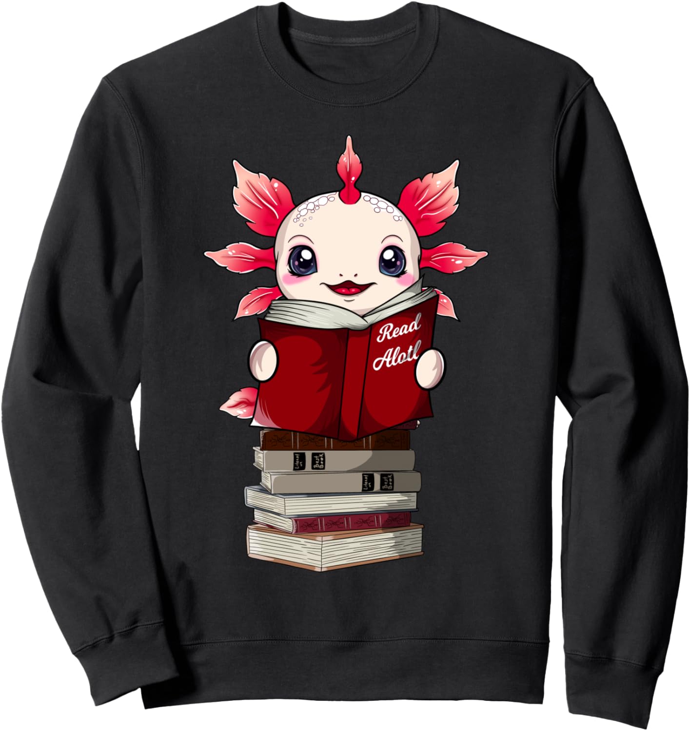 Милая толстовка с изображением аксолотля для любителей книг, забавная толстовка для чтения Axolotl Book Reading, черный
Милая толстовка с изображением аксолотля для любителей книг, забавная толстовка для чтения Axolotl Book Reading, черный