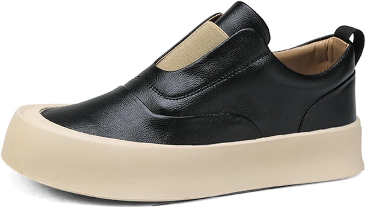 Мужские модные слипоны на платформе, стильная повседневная обувь- идеально для прогулок по городу, выходных и ежедневных поездок Aokisx, черный
Мужские модные слипоны на платформе, стильная повседневная обувь- идеально для прогулок по городу, выходных и ежедневных поездок Aokisx, черный