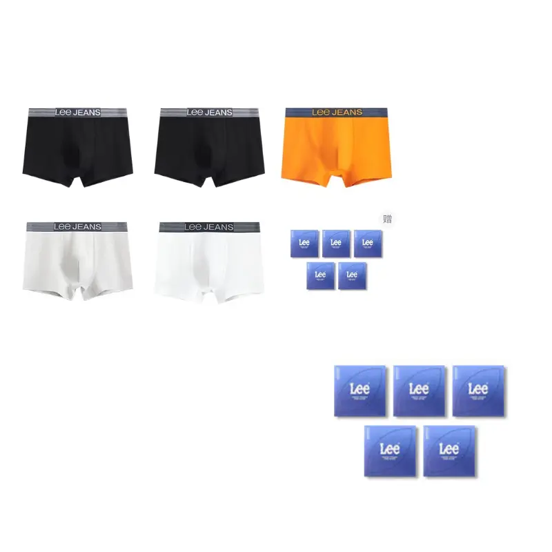 Lee Подарочный набор мужского белья 5 пар
Lee Подарочный набор мужского белья 5 пар