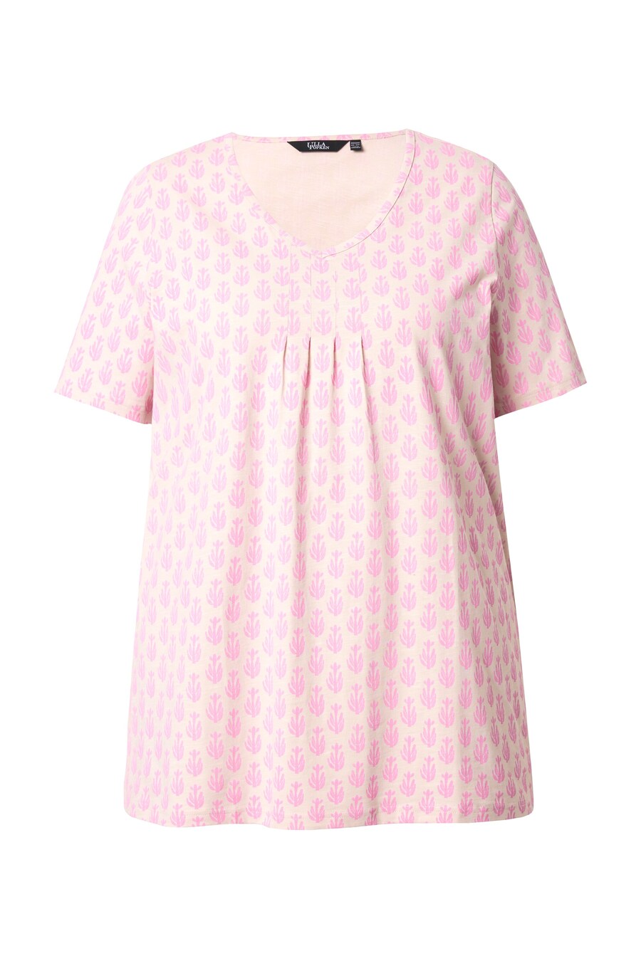 Рубашка Ulla Popken, розовый/светло-розовый
Рубашка Ulla Popken, розовый/светло-розовый