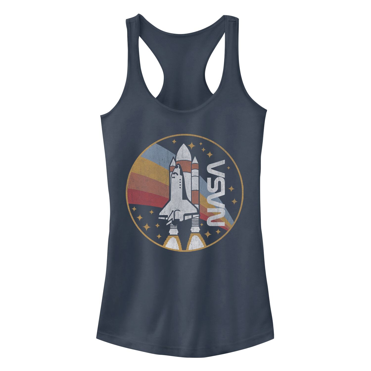 Майка Racerback с логотипом NASA Retro Rocket для юниоров Licensed Character
Майка Racerback с логотипом NASA Retro Rocket для юниоров Licensed Character