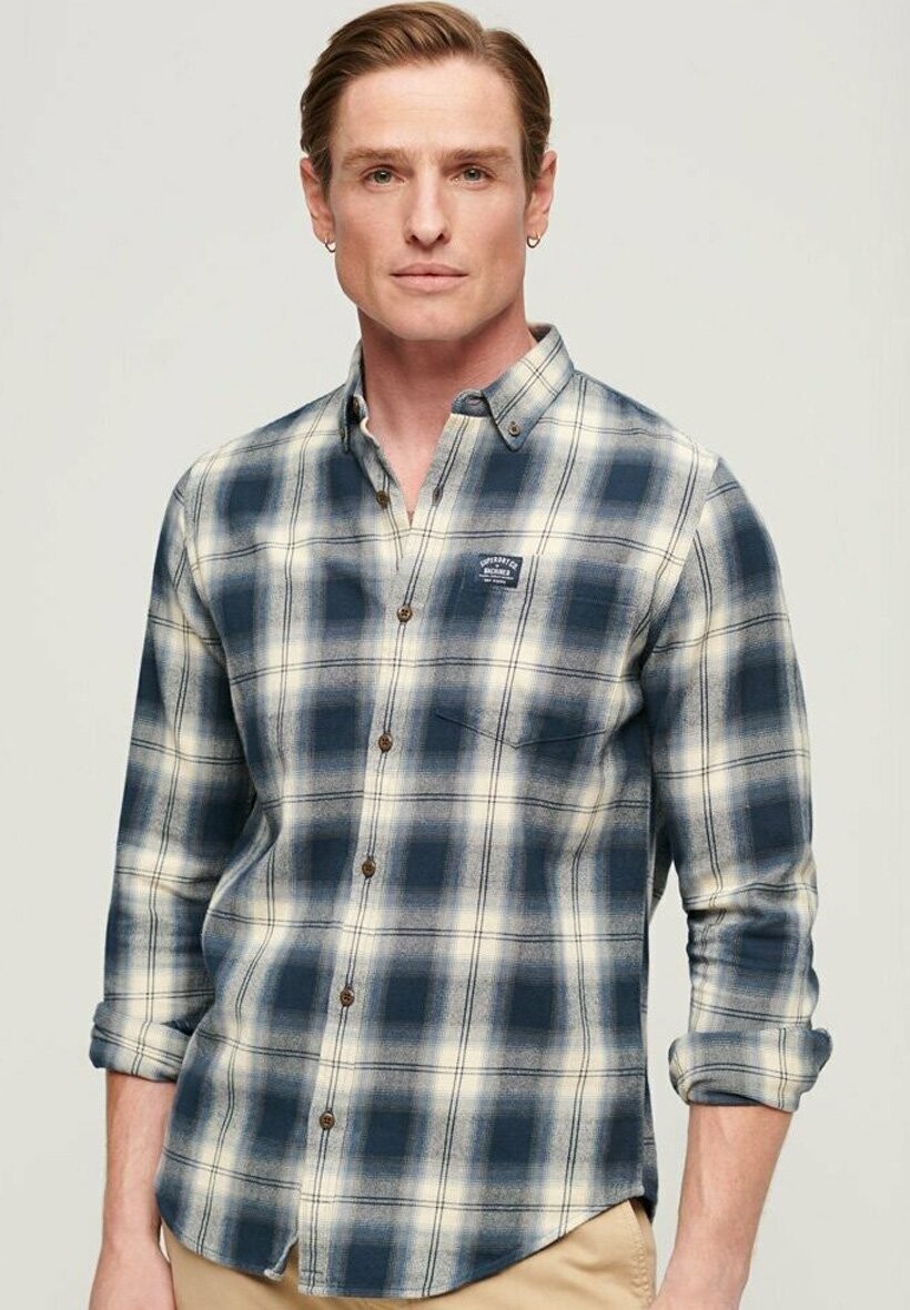 Рубашка LONG SLEEVE Superdry, цвет cedar check navy
Рубашка LONG SLEEVE Superdry, цвет cedar check navy