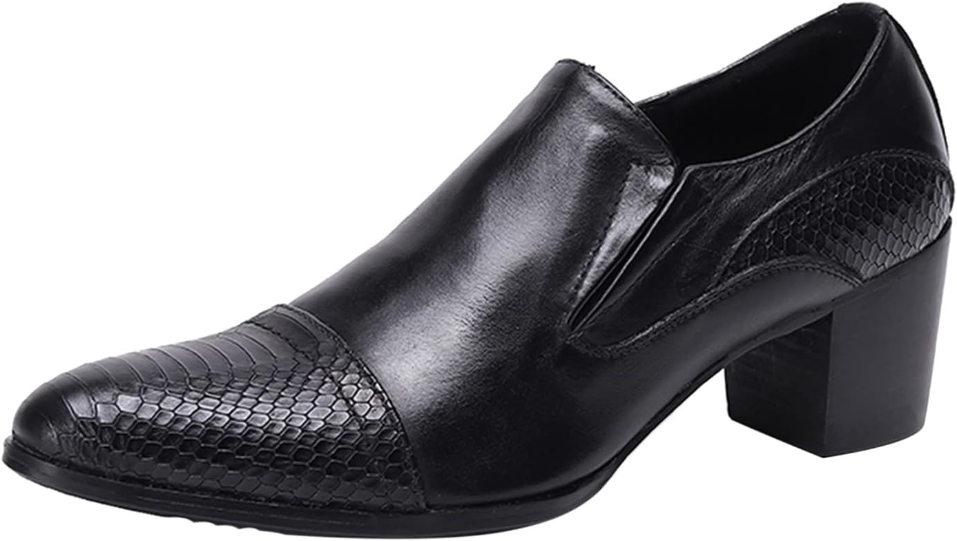 Мужские туфли Santimon из натуральной кожи черного цвета с толстым каблуком - лоферы без шнурков с декоративным металлом, заклепками, тиснением и молнией - для вечеринок, официальных мероприятий, готического стиля и офиса
Мужские туфли Santimon из натуральной кожи черного цвета с толстым каблуком - лоферы без шнурков с декоративным металлом, заклепками, тиснением и молнией - для вечеринок, официальных мероприятий, готического стиля и офиса