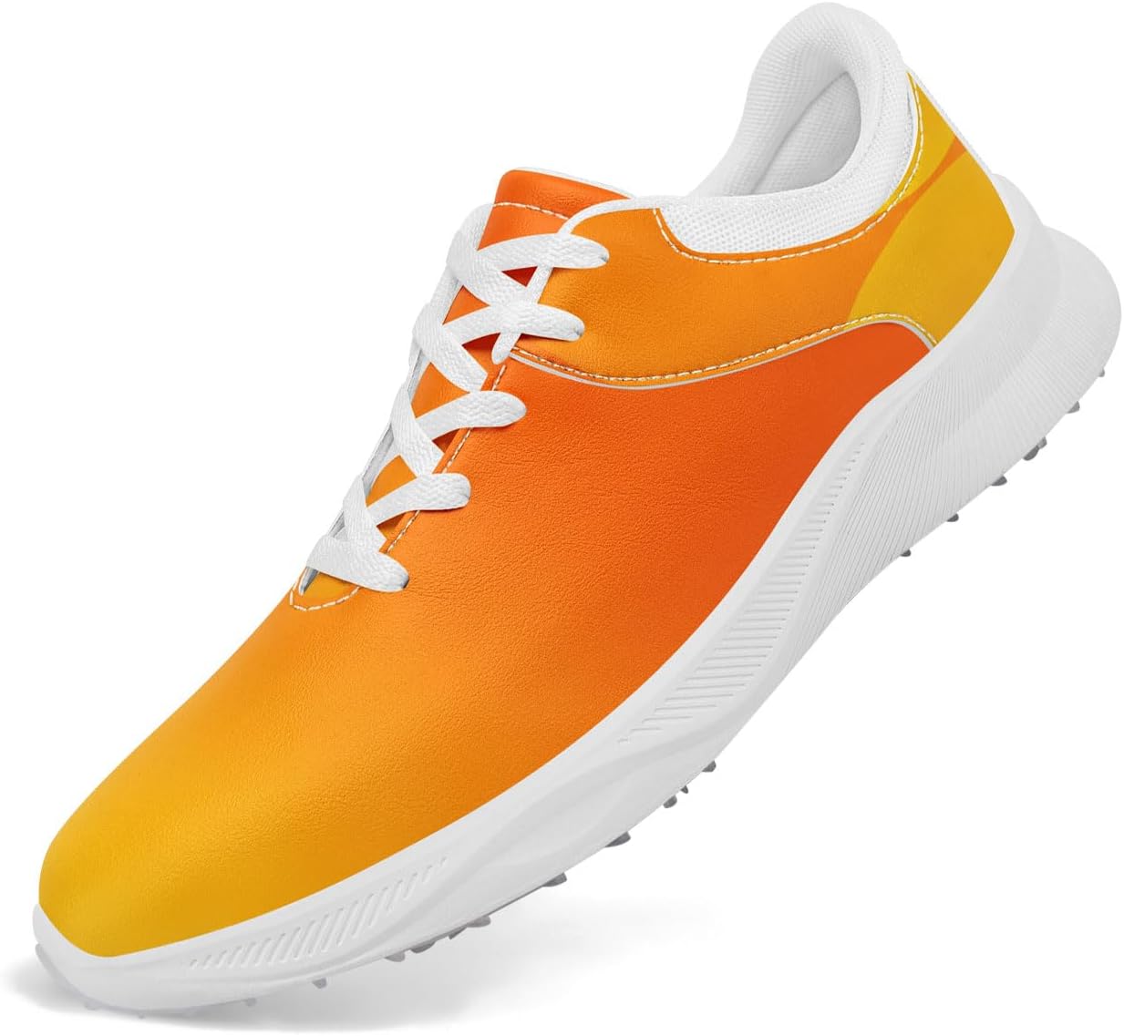 Градиентные гольф-кроссовки без шипов для мужчин и женщин, водонепроницаемые, дышащие, для ходьбы и спорта, для гольф-курса и повседневной носки Awsole, белый/желтый/оранжевый
Градиентные гольф-кроссовки без шипов для мужчин и женщин, водонепроницаемые, дышащие, для ходьбы и спорта, для гольф-курса и повседневной носки Awsole, белый/желтый/оранжевый