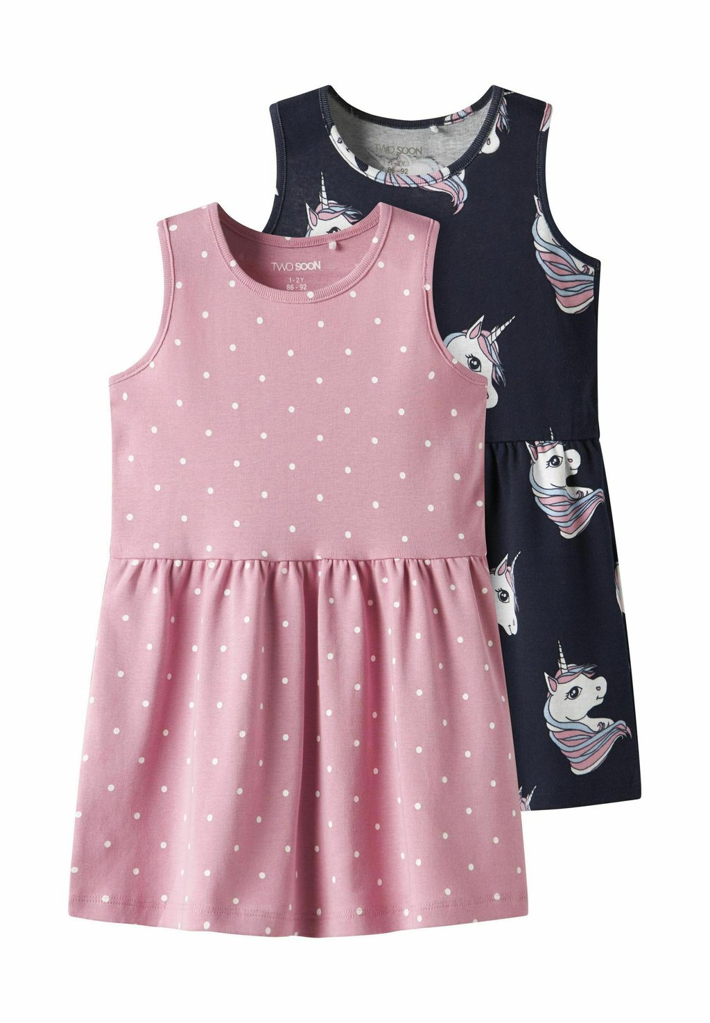 Вязаное платье 2ER-PACK REGULAR FIT TWO SOON, темно-синий 
Вязаное платье 2ER-PACK REGULAR FIT TWO SOON, темно-синий