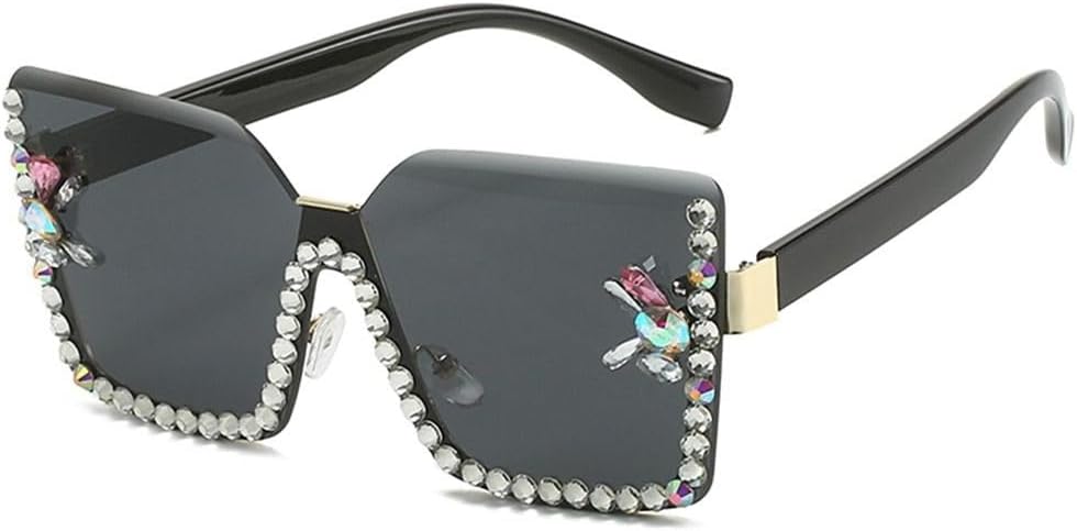 Солнцезащитные очки 2027 года для женщин, большие квадратные, с бриллиантами, модные мужские очки со стразами, полуободковые, с защитой от УФ-излучения UV400 MTZJH, C1
Солнцезащитные очки 2027 года для женщин, большие квадратные, с бриллиантами, модные мужские очки со стразами, полуободковые, с защитой от УФ-излучения UV400 MTZJH, C1