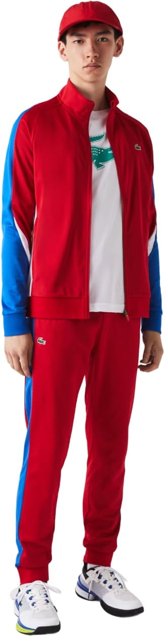 Мужские спортивные теннисные брюки Lacoste Sport Run-resistant, Red/Marina/White
Мужские спортивные теннисные брюки Lacoste Sport Run-resistant, Red/Marina/White