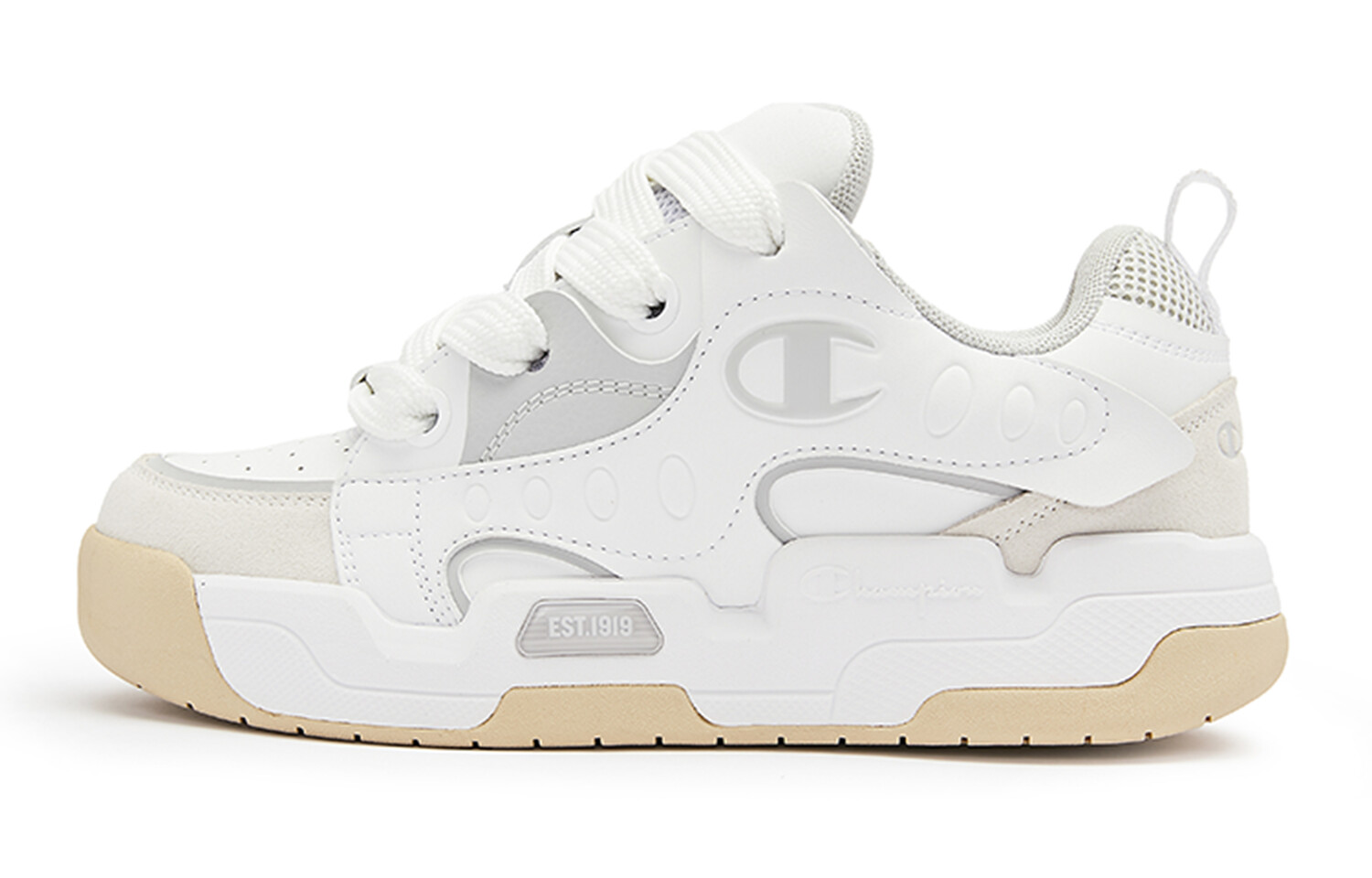 Кеды, скейтборд обувь женская низкая белый/серый Champion
Кеды, скейтборд обувь женская низкая белый/серый Champion