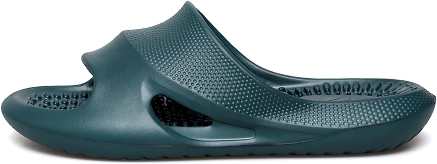 Летние массажные тапочки с толстой подошвой, шлепанцы на одну полоску для улицы и пляжа, мужская обувь Generic, темно-зеленый
Летние массажные тапочки с толстой подошвой, шлепанцы на одну полоску для улицы и пляжа, мужская обувь Generic, темно-зеленый