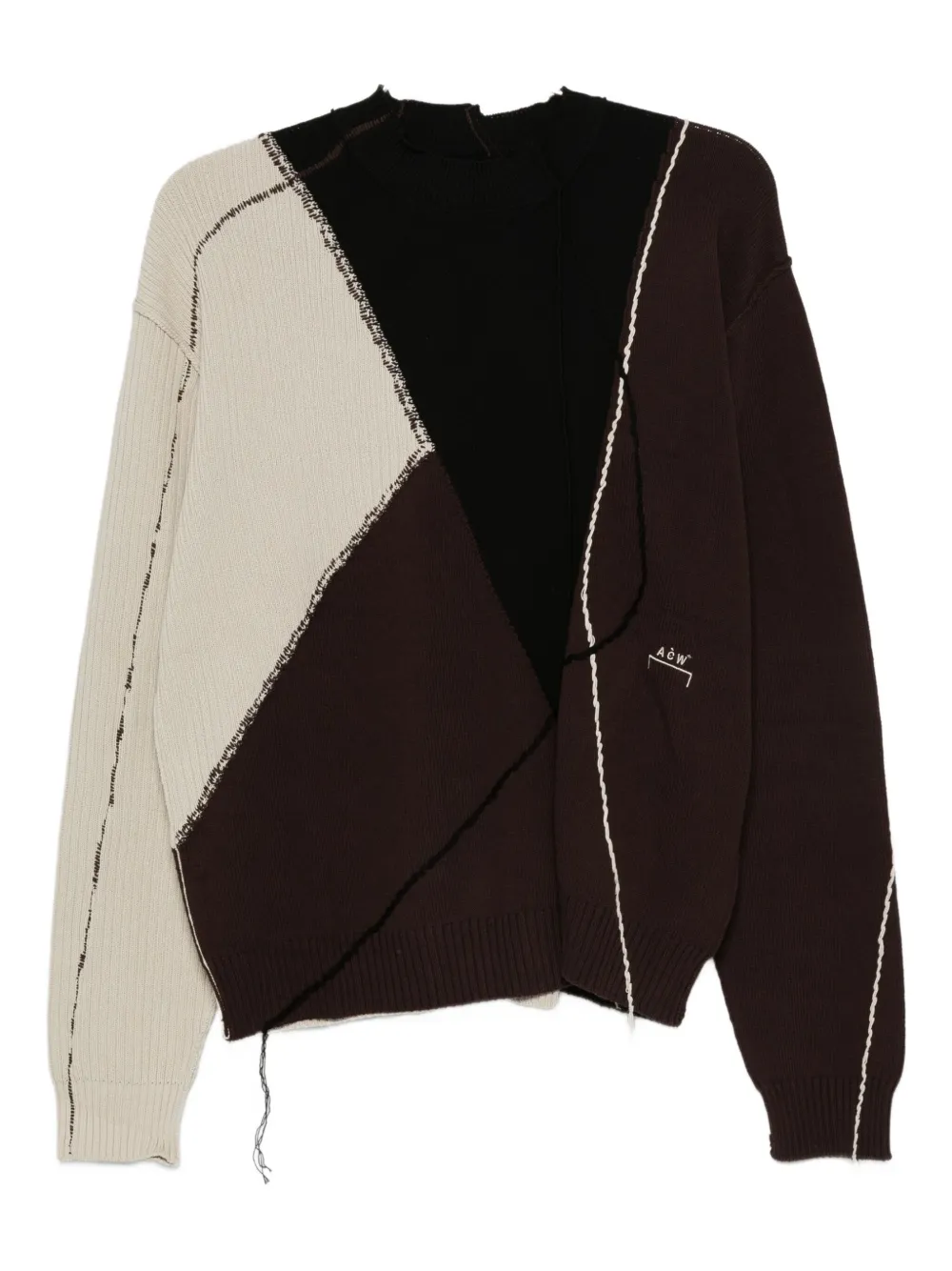 Свитер в технике пэчворк A-COLD-WALL*, серый
Свитер в технике пэчворк A-COLD-WALL*, серый